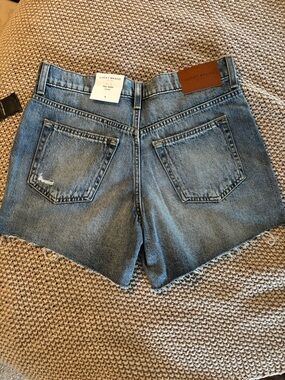 NWT Lucky Brand Vintage Wash Denim Cutoff Buttonfly Shorts